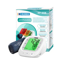 Tensiómetro Digital Pro KF-65B con Pantalla LCD Tricolor y Función de Voz